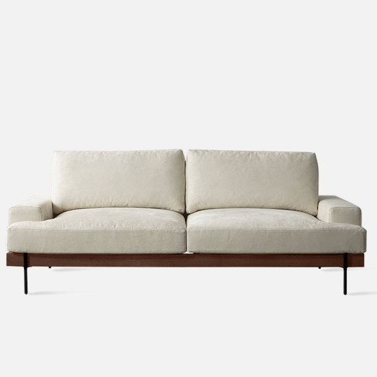Nadine Frame Sofa, Walnut, L180-L238 [SALE]